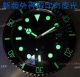 New 2017 - Replica Rolex Submariner w cyclops Wall Clock All Gold Blue Face 34mm (5)_th.jpg